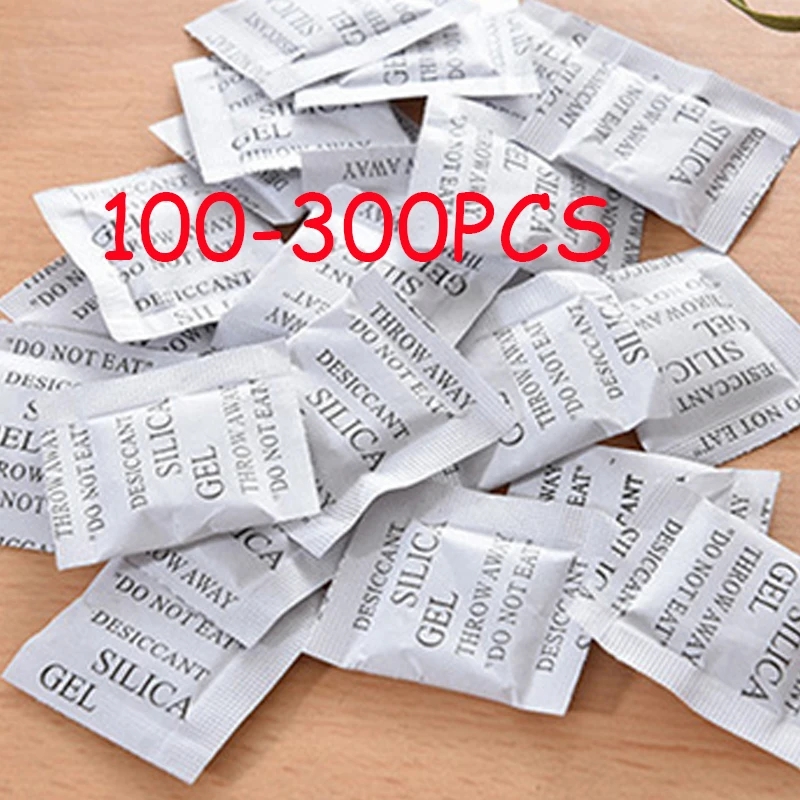 Shoe Polish Cream - 100-300PCS Packs Non-Toxic Silica Gel Desiccant