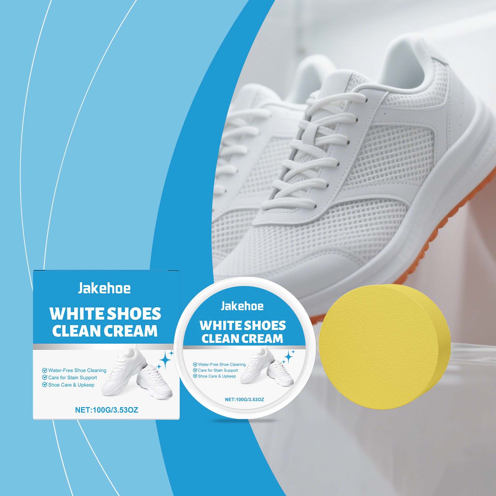 White Shoe Cleaner Cream Sneak - Sneaker Protector Spray 评论和价格