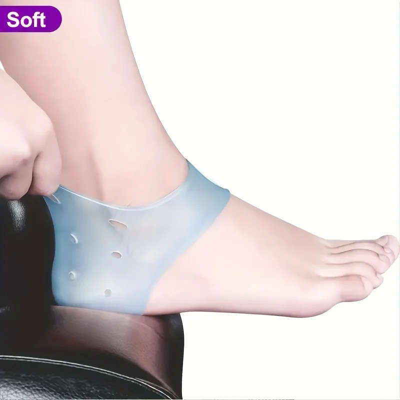 2PCS Silicone Gel Heel Cups Cu - Shoe Polish Cream 评论和价格