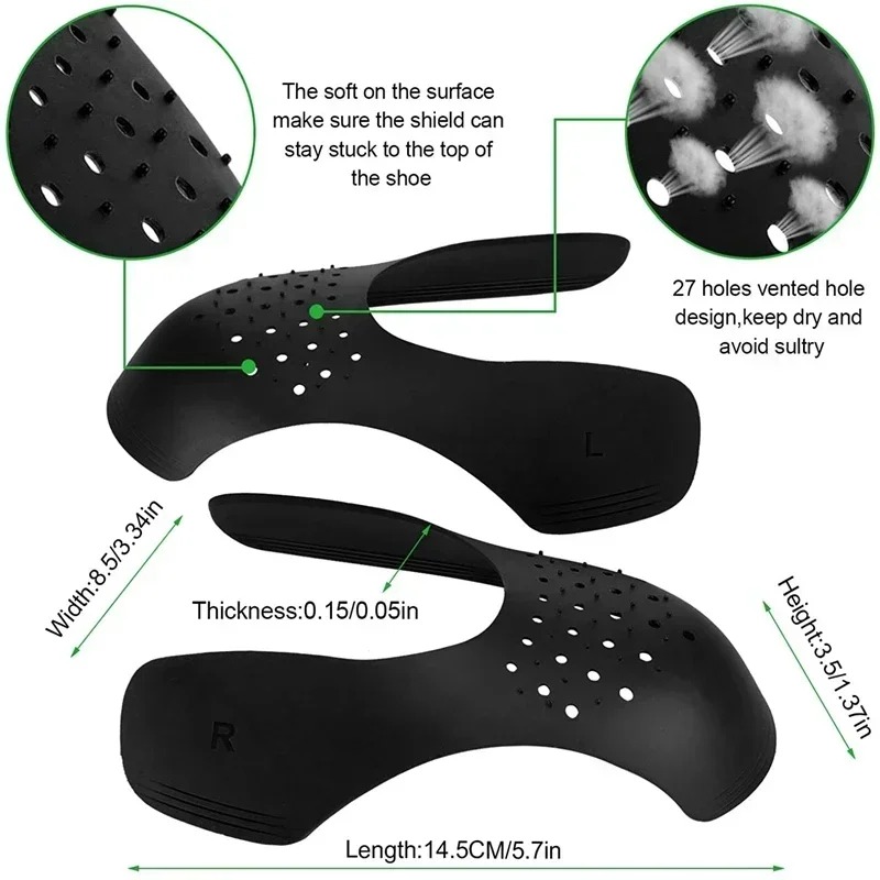 4Pcs Anti Crease Shoe Protecto - Sneaker Crease 评论和价格