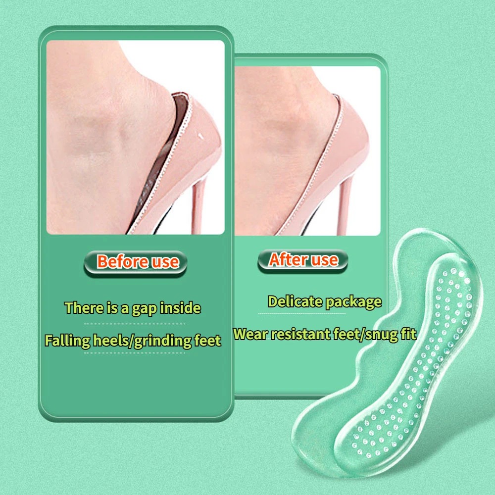Silicone Gel Heel Grips Anti-C - Shoe Polish Cream 评论和价格