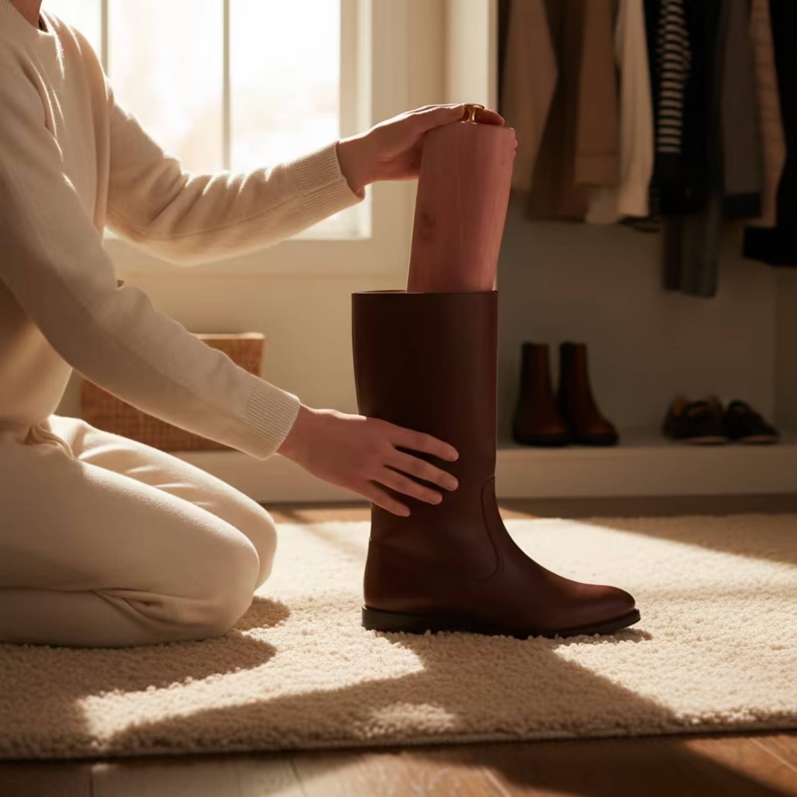 Cedar Boot Stretcher Tall Boot - Shoe Tree Cedar 评论和价格