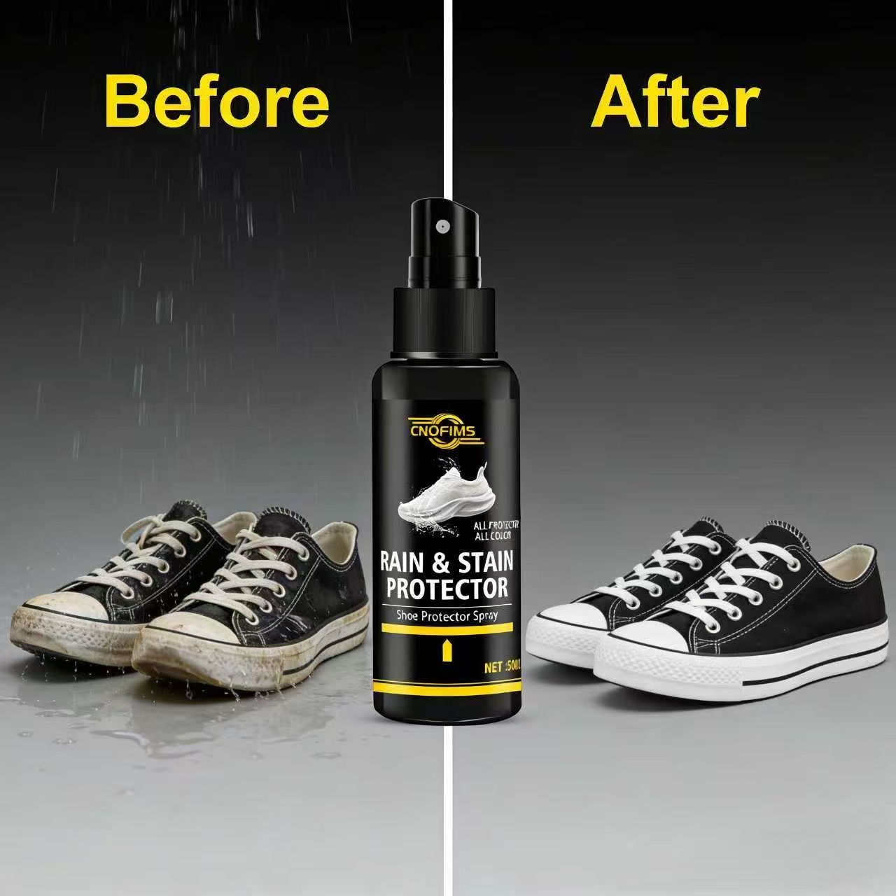 50ML Shoe Rain & Stain Protect - Sneaker Protector Spray 评论和价格