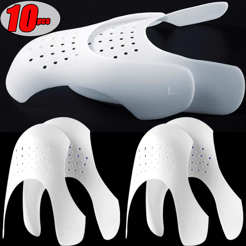 10Pcs Protector Shoe Head Stre - Sneaker Crease 评论和价格