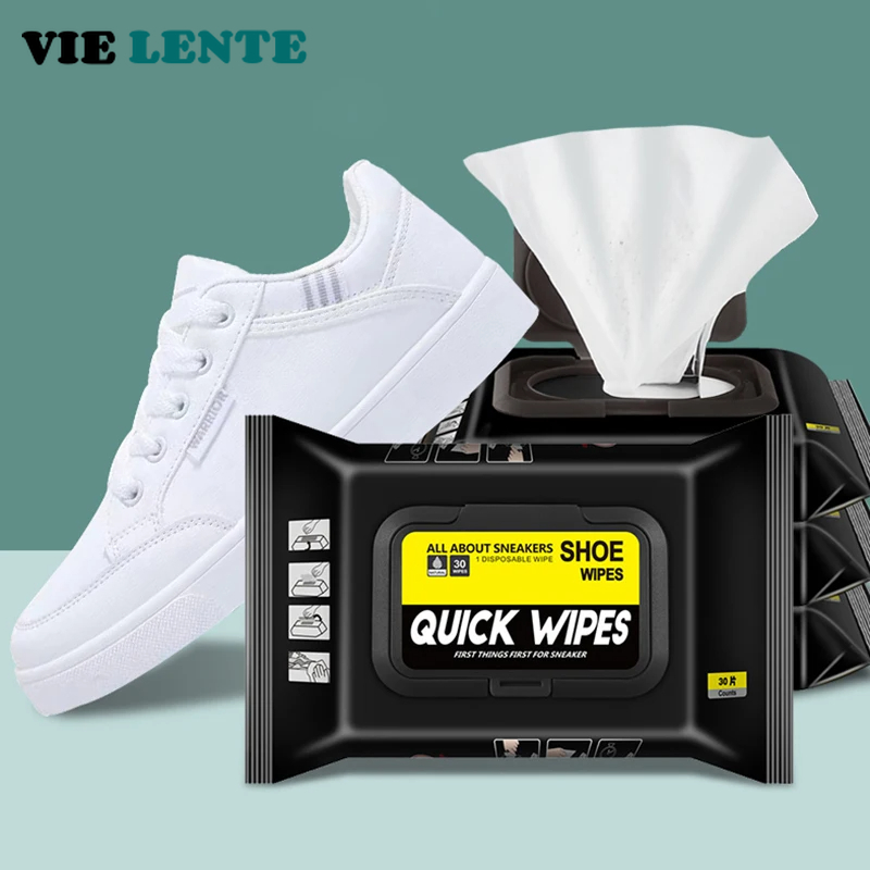 12Pcs/30Pcs Disposable Shoes C - Sneaker Care Wipes 评论和价格