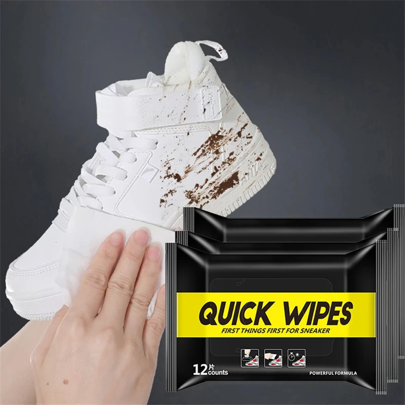 12Pcs/30Pcs Disposable Shoes C - Sneaker Care Wipes 评论和价格