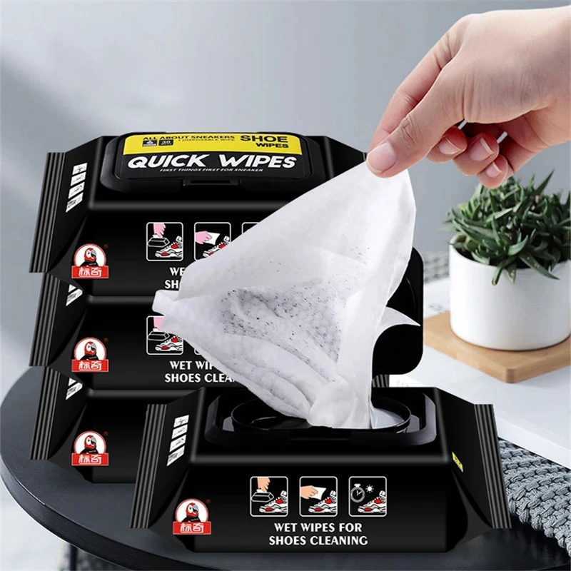 12Pcs/30Pcs Disposable Shoes C - Sneaker Care Wipes 评论和价格