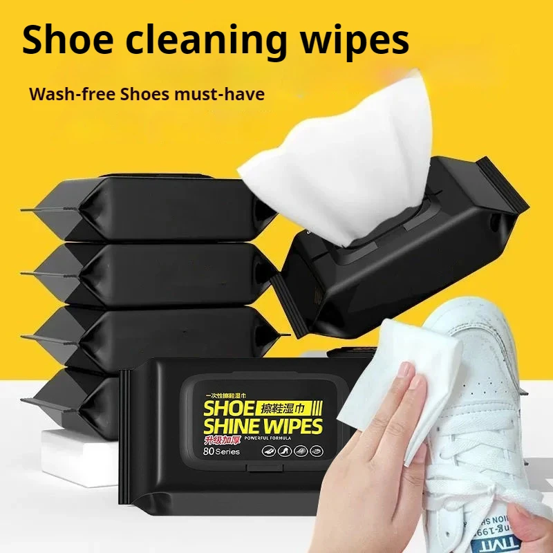 Portable No-Rinse Shoe Cleanin - Sneaker Care Wipes 评论和价格