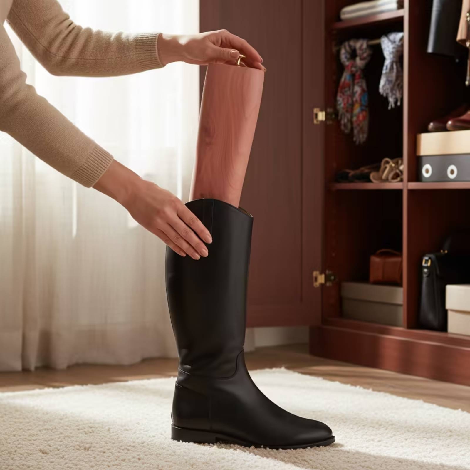 Cedar Boot Stretcher Adjustabl - Shoe Tree Cedar 评论和价格